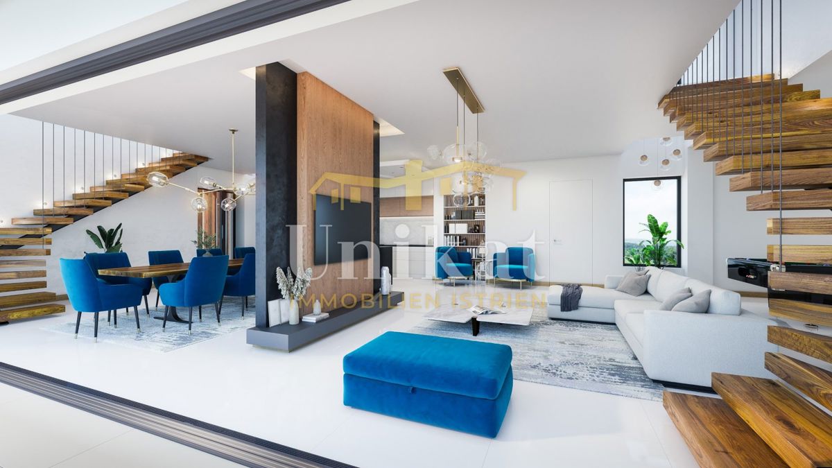 Čudovito gradbeno zemljišče z dovoljenjem za luksuzno vilo